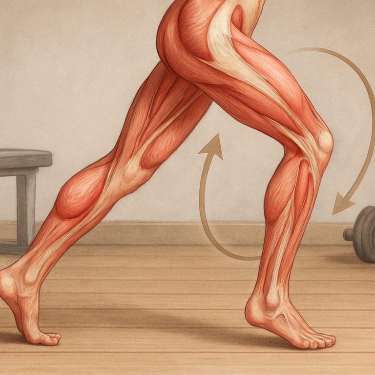 Movimenti circolari per gambe leggere