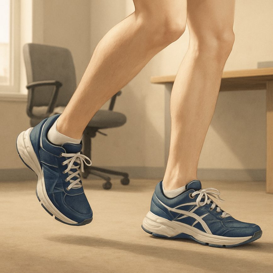 Come attivare le gambe dopo ore seduti